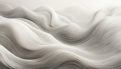 abstract white wave pattern