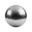 © Blind  - silver disco ball on transparent background