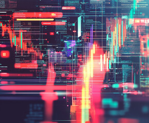 background with code