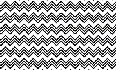 Poster - abstract black wave line pattern suitable for banner, poster.