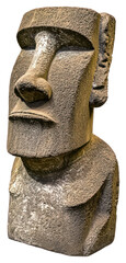 Wall Mural - PNG Island easter statue moai.