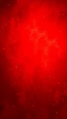 Poster - Vibrant red cosmic nebula with subtle stars, evoking a sense of mystery and wonder
