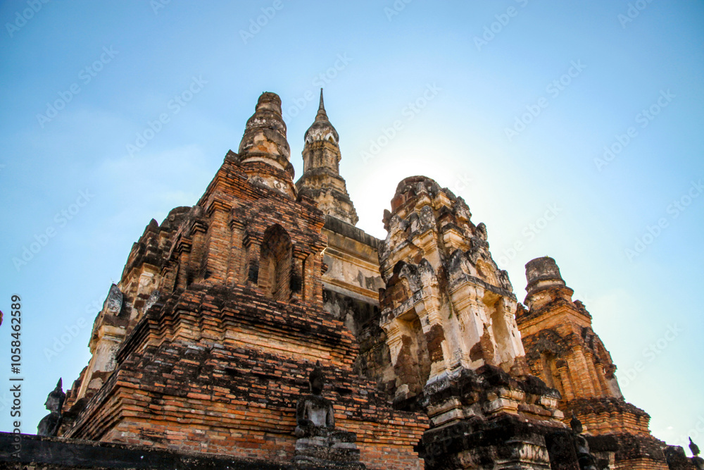 Sukhothai Historical Park Is A World Heritage Site Showing The Photo Inspiration
