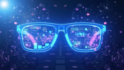 Poster - Futuristic Interface Display in Smart Glasses