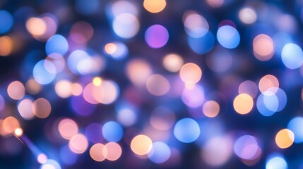 Fototapete - Colorful Bokeh Background for Creative Designs