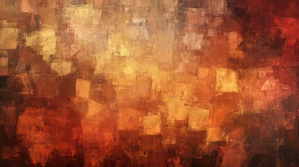 Aufkleber - Textured Post-Impressionist background with earth tones and light reflections for a warm inviting look