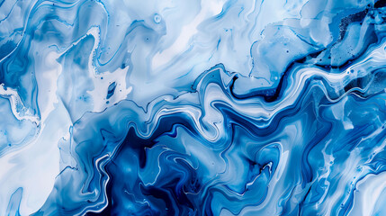 Poster - A marble tabletop in a bright office interior, ideal for product display or presentations.