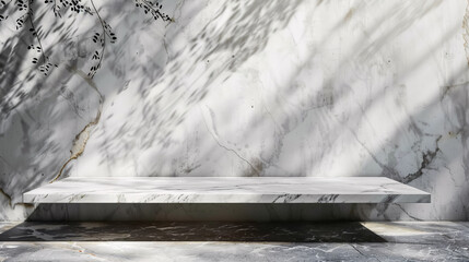 Poster - A pink marble wall with elegant patterns, ideal for both interior decoration and flooring.