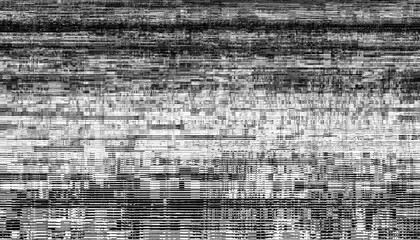 Poster - Abstract black pixelated overlay with a transparent background. Png overlay background
