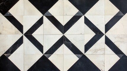 Poster - Diamond patterns are timeless and versatile, often used in textiles, flooring, and graphic design.