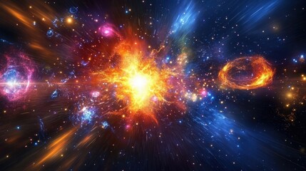 Wall Mural - impact of observatories on our understanding of cosmic microwave background radiation