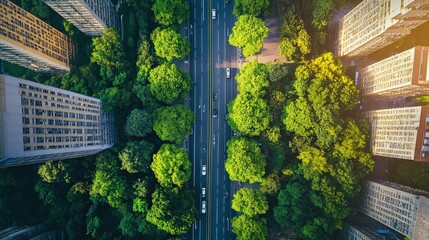 Poster - Urban sustainability focuses on creating cities that are resilient, inclusive, and eco-friendly.