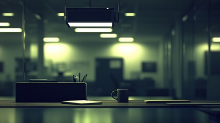 Aufkleber - Creating a serene home office environment essential elements for productivity and comfort in a modern workspace