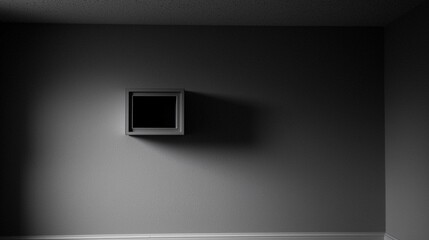 Aufkleber - Exploring the intersection of minimalism and technology a sleek laptop on a white desk in a monochromatic space