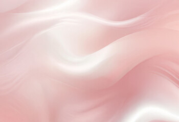 Aufkleber - abstract background of smooth, flowing, pink and white waves.