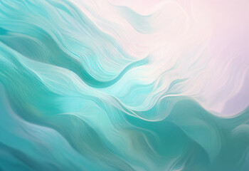 Aufkleber - Abstract swirling blue and white background with an ethereal feel.