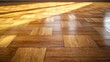 © Yexl - Top view of empty smooth parquet flooring