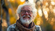 © Mahemud - Outdoor portrait of a happy older white man.