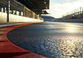 Race Track Asphalt.