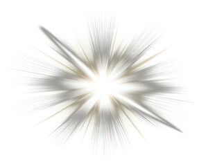 Wall Mural - png an isolated white blink sun ray light effect background lighting outdoors.