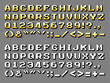 © HTGanzo - Retro gaming pixel art alphabet and special character set