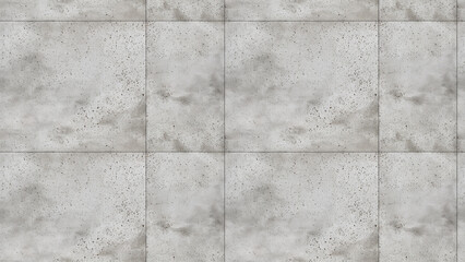 Wall Mural - A close-up, top-down view of a smooth, polished concrete texture, filling the entire frame