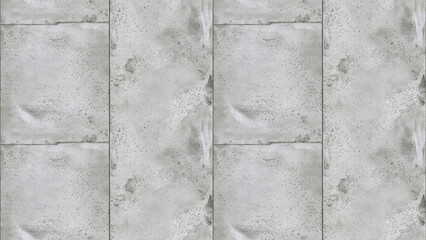 Wall Mural - A close-up, top-down view of a smooth, polished concrete texture, filling the entire frame