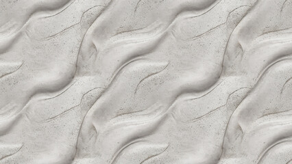 Wall Mural - A close-up, top-down view of a smooth, polished concrete texture, filling the entire frame