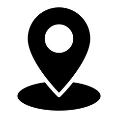 Fototapete - Location pin icon. Map pin place marker. Location icon. Map marker pointer icon set. GPS location symbol collection.	
