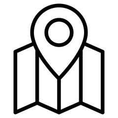 Fototapete - maps location