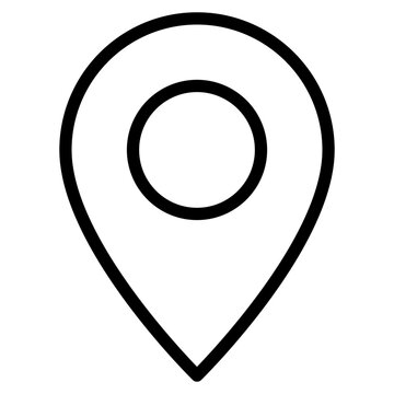 Location pin icon. Map pin place marker. Location icon. Map marker pointer icon set. GPS location symbol collection.	
