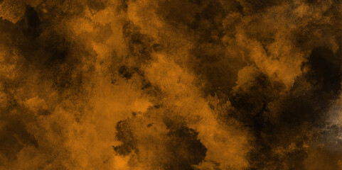 Wall Mural - Beautiful dark red Grunge watercolor spot hand painted background. Tangerine Fog orange smoke color isolated background. red and beautiful hues of yellow. powder explosion of the moon.	
