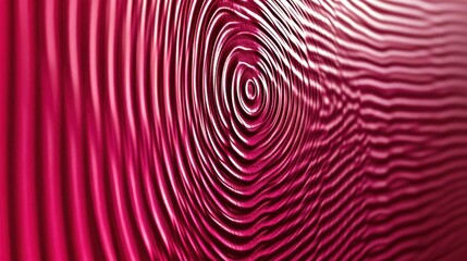 Poster - Vibrant pink background with diagonal lines forming abstract waves, leaving the center space open for text, perfect for a modern presentation