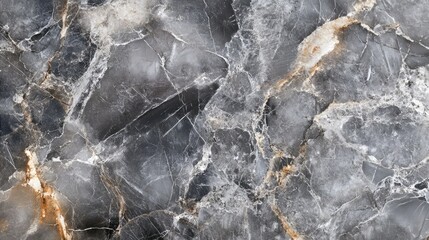 Poster - Natural breccia marble texture background for ceramic wall and floor tiles featuring elegant grey tones