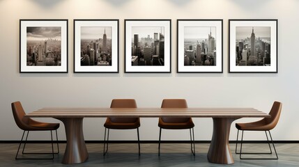 Wall Mural - modern framed wall art