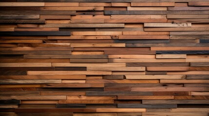 Wall Mural - horizontal repeating wood pattern