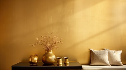 Poster - elegance gold paint