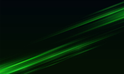 Wall Mural - green laser beams isolated on black background. abstract light effect. green lens flash. horizontal 