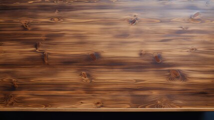 Wall Mural - workspace desktop wood surface top view