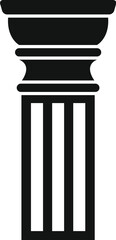 Poster - architectural column showcasing classical design, representing strength and historical heritage