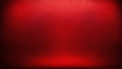 Aufkleber - Bold Red Textured Background with Subtle Leather Grain and Gentle Light Gradient. Ideal for Luxury Branding, Fashion Design, Digital Art Projects, and Elegant Minimalist Backdrop