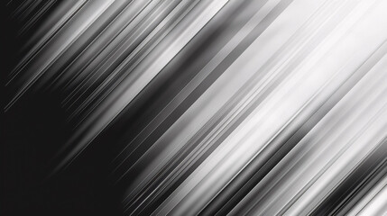 Poster - White and Silver Gradient Background with Metal Texture and Soft Lines