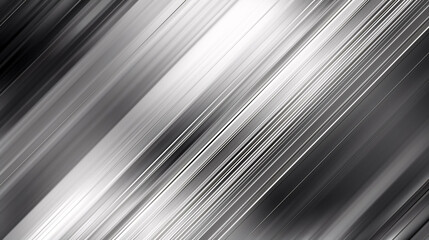 Poster - White and Silver Gradient Background with Metal Texture and Soft Lines
