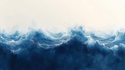 Poster - A transparent background with paint splotches and watercolor stain. PNG file.