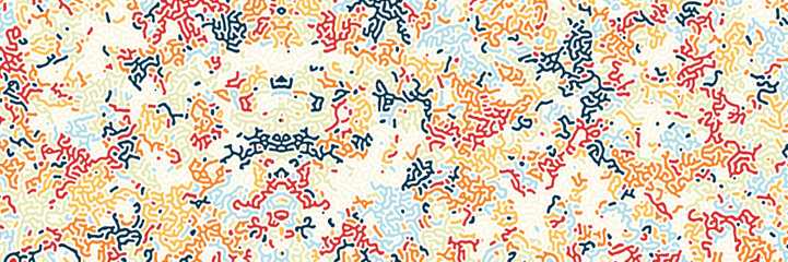 Multicolor turning pattern background
