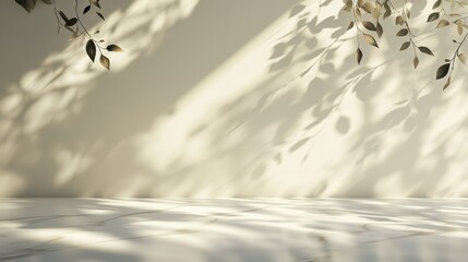 Wall Mural - Light and Shadow: A Minimalist Composition