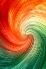 Wall Mural - vertical dynamic swirls of color against a dynamic linear gradient background.