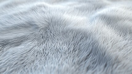 soft and fluffy gray fur texture showcasing fine details and gentle waves.