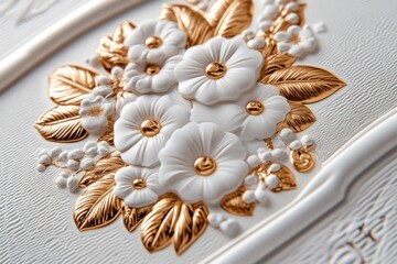 Aufkleber - Hyper-realistic close-up of a bond certificate with embossed details and interest information, capturing the structured, formal nature of bond investments, symbolizing precision and value