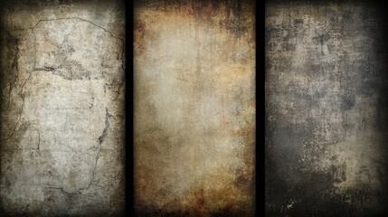 Poster - Vintage Textured Backgrounds for Creative Use